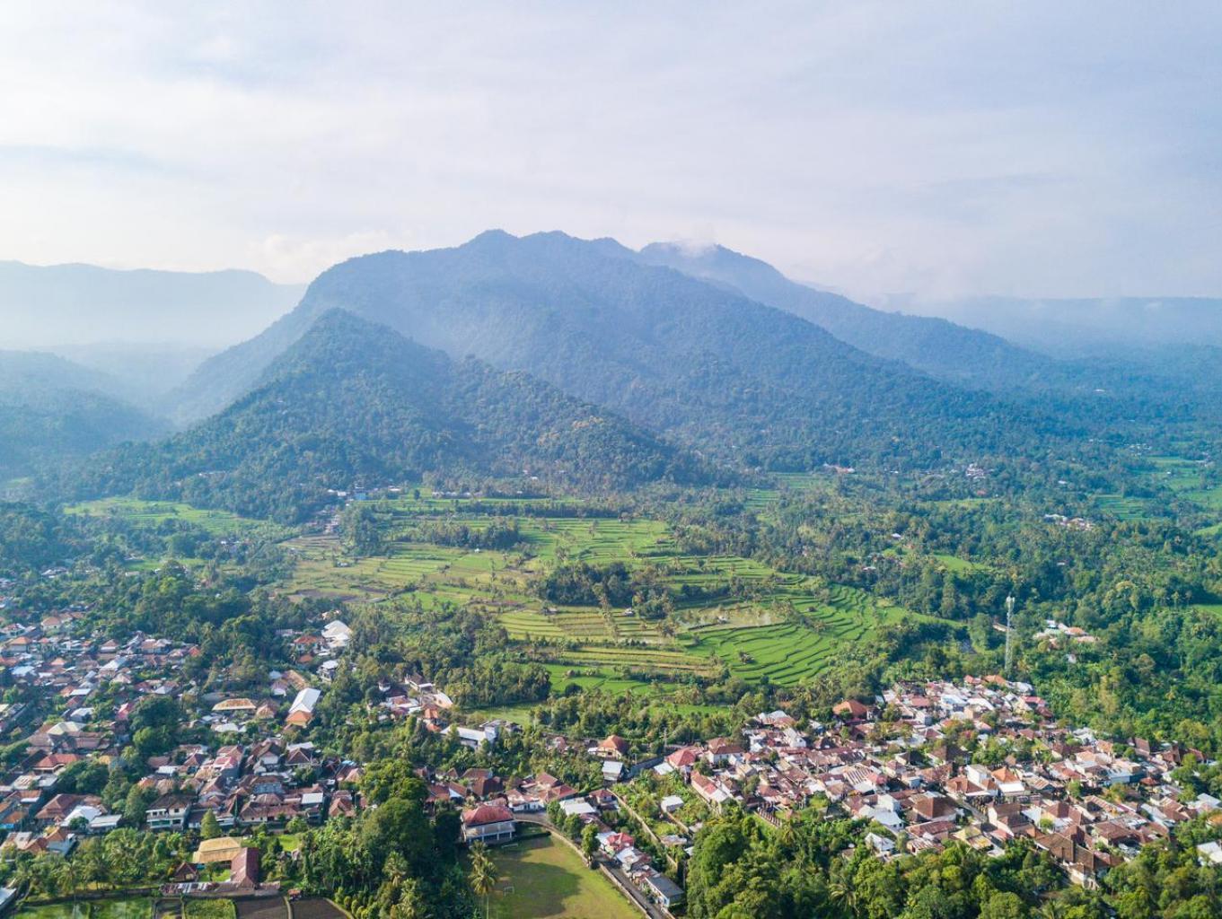 Pemandangan Desa Karya Bakti 1